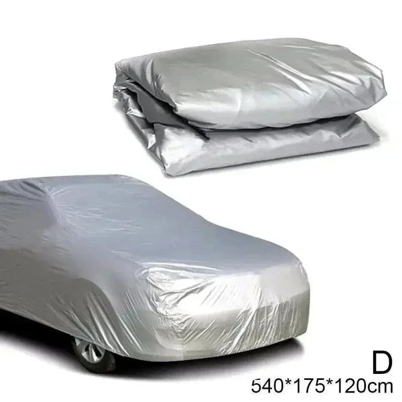 Car Covers Sun Outdoor Sunscreen Heat Sun UV Protection Dustproof Anti-UV Scratch-Resistant Universal Car Styling Car Covers